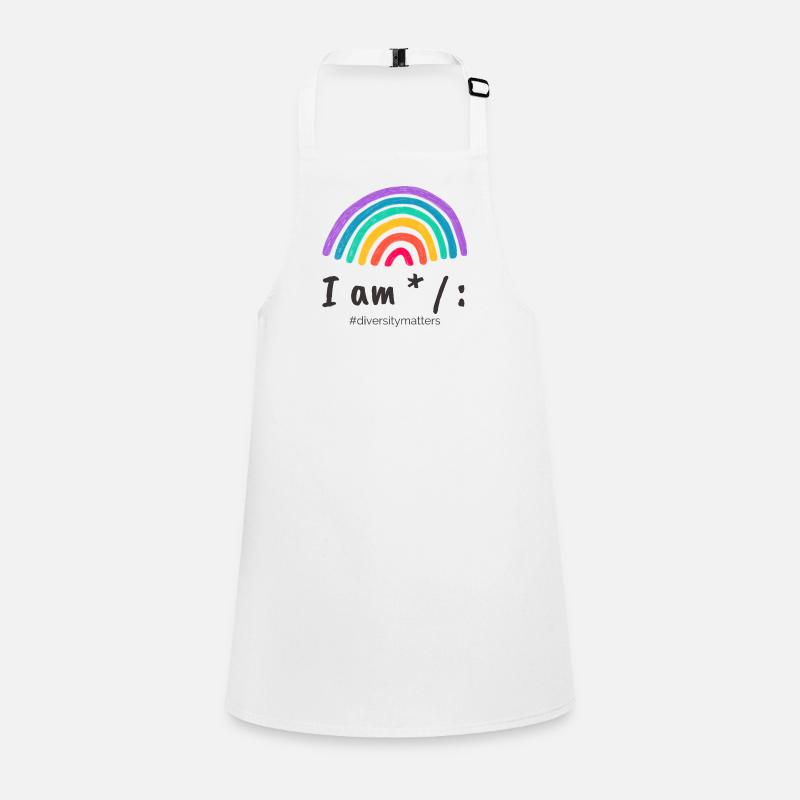 I am * / : #diversitymatters Schürze für Kinder