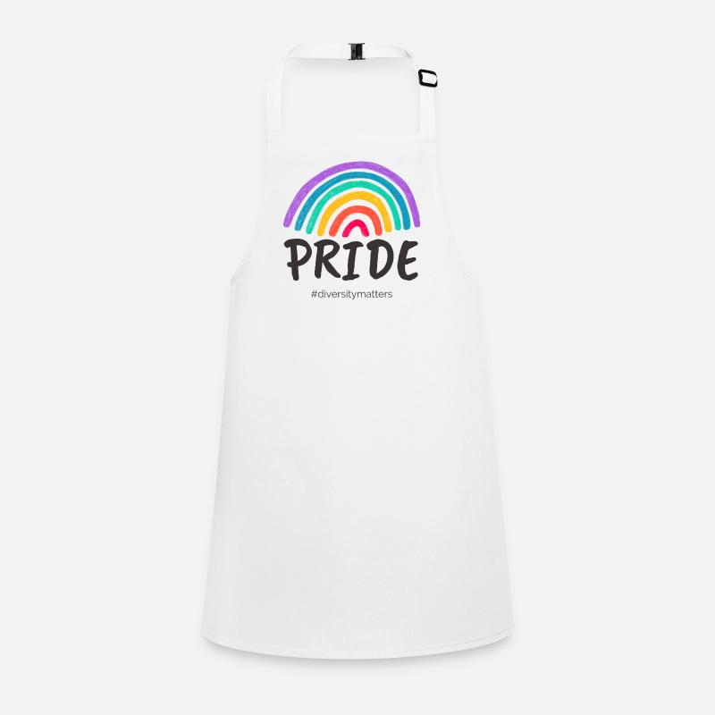Pride black - #diversitymatters Children's Apron