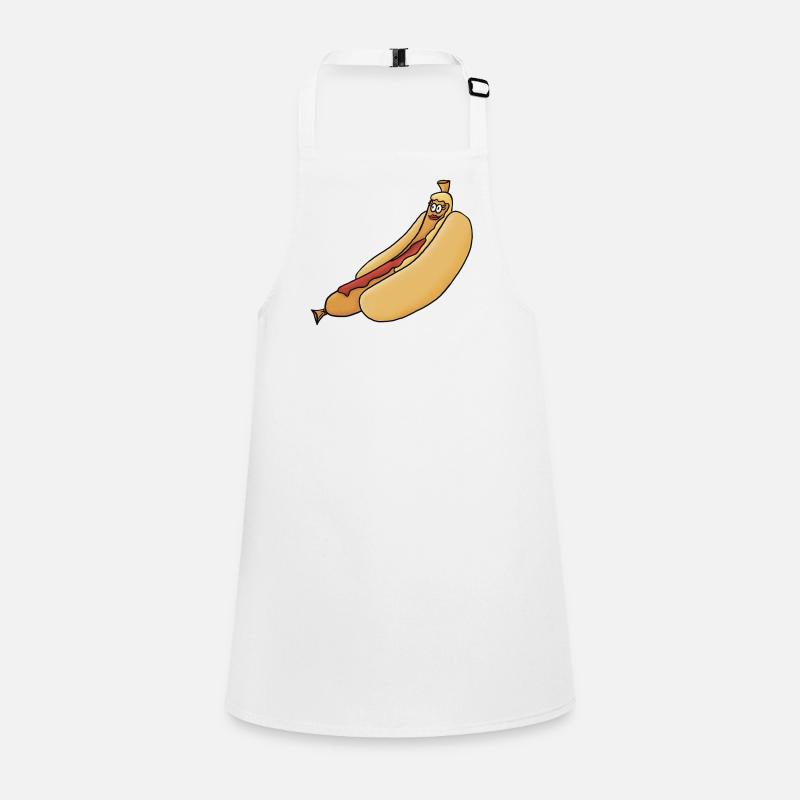 relaxed bockwurst in a bun Children's Apron