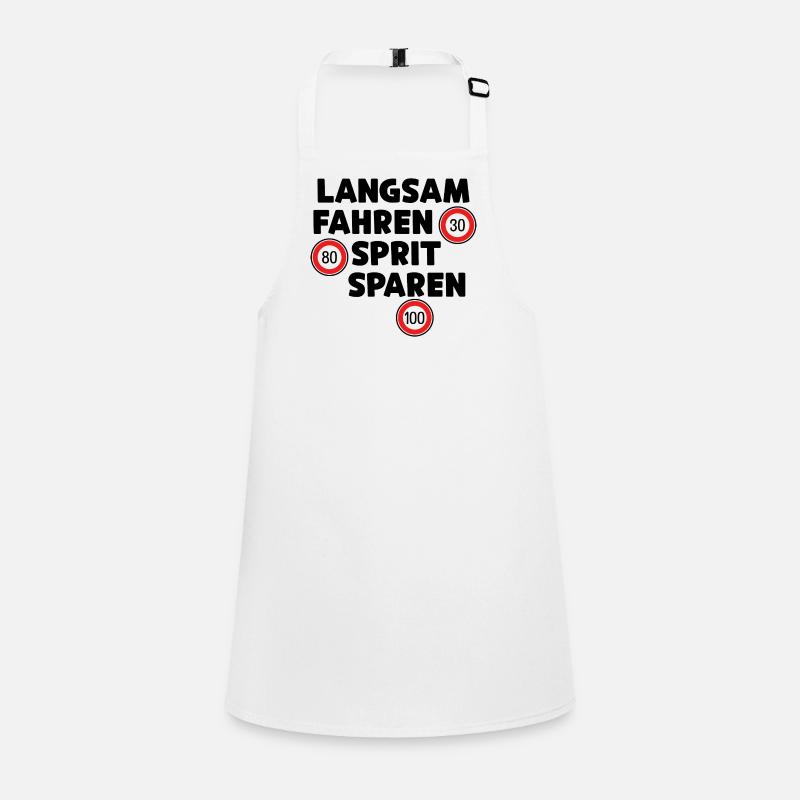 Gas Station Refueling Statement Drive Gasoline Engine Children's Apron
