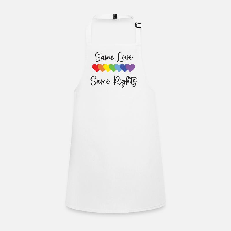 LGBTQ Pride Month - Same Love, Same Rights Children's Apron