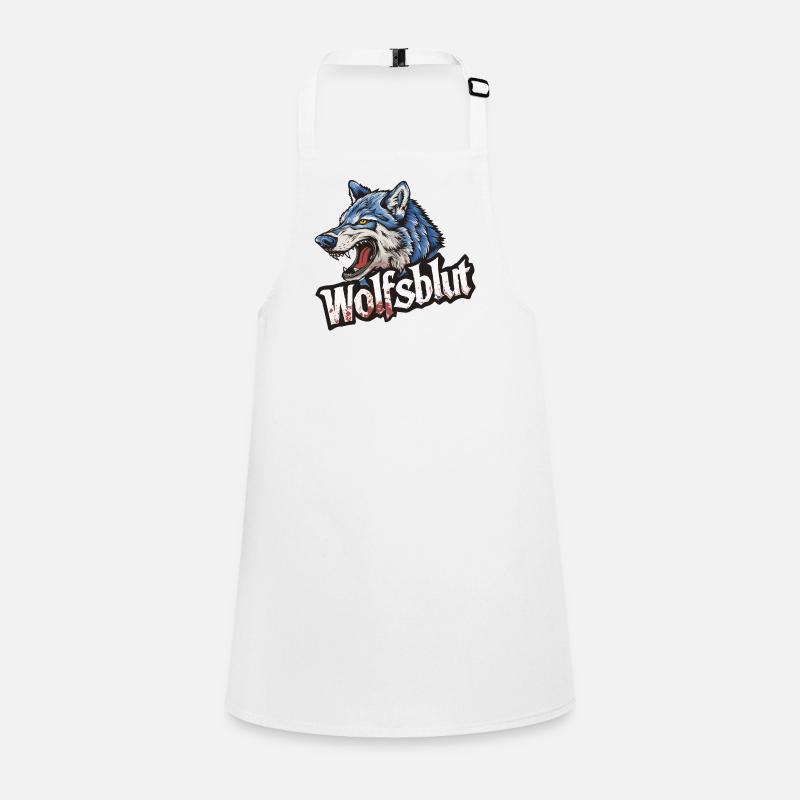 Logo du loup-garou Wolfsblut Tablier Enfant