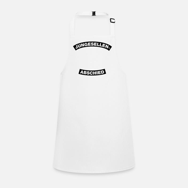 Junggesellenabschied Rahmen Element 1C (MC-Style) Schürze für Kinder