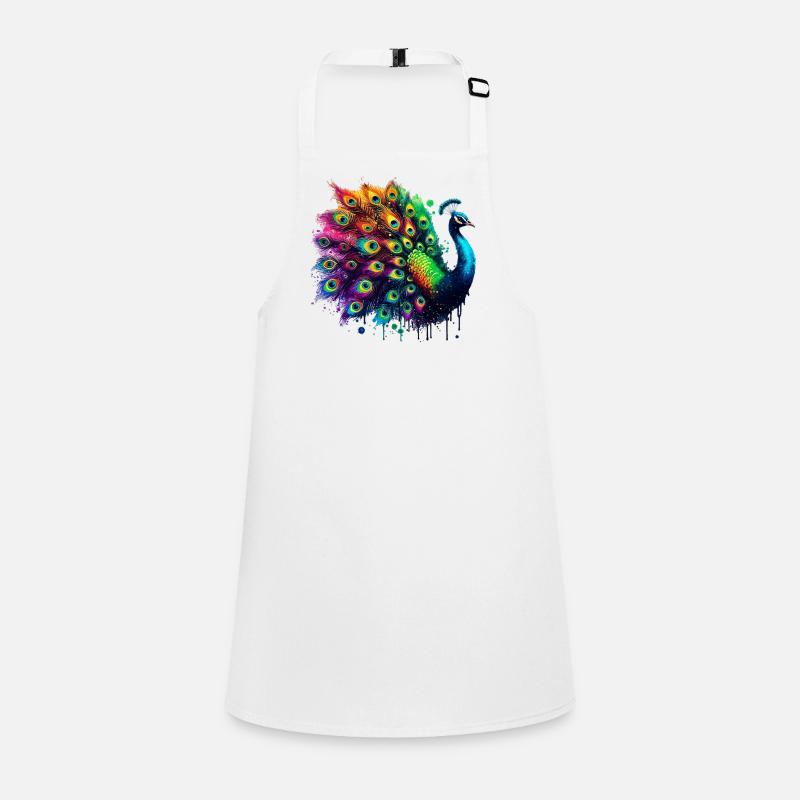 Peacock Children's Apron