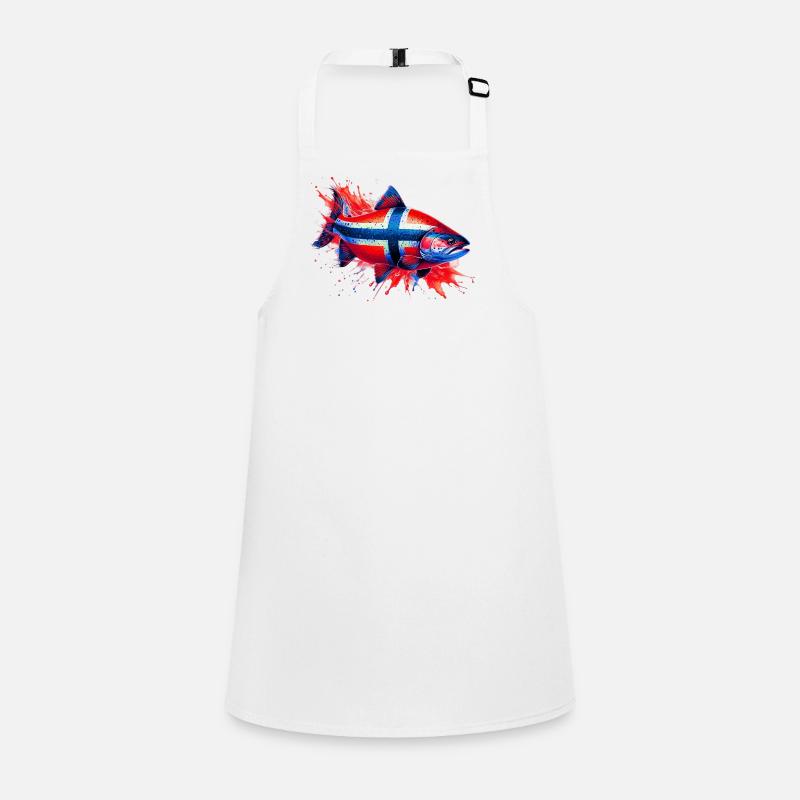 Norwegian Salmon Children's Apron