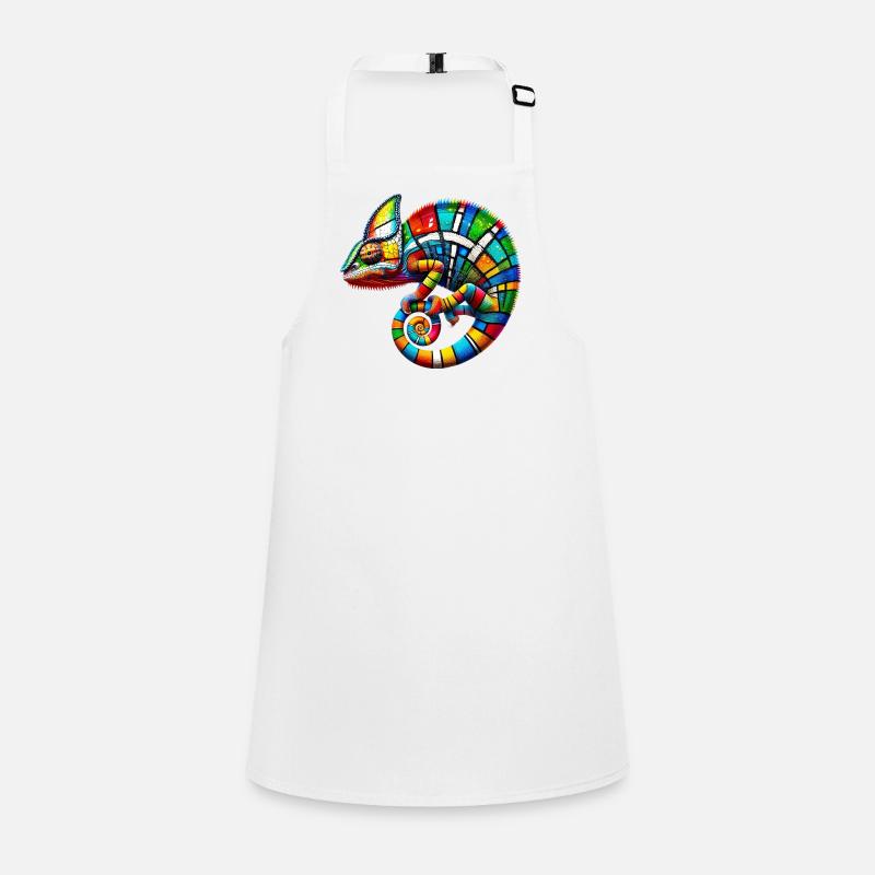 Caméléon Mondrian Tablier Enfant