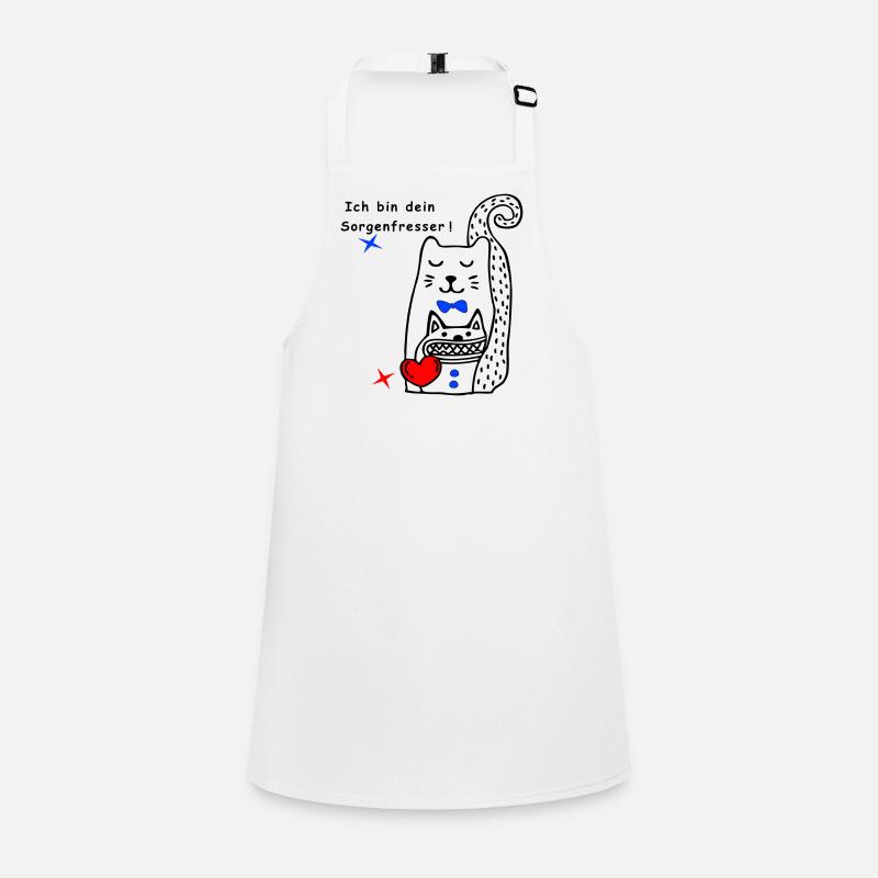 Worry Eater Cat Children's Apron
