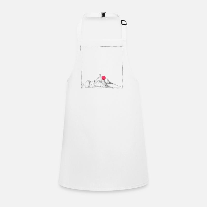 Petal Orb Minimal Children's Apron