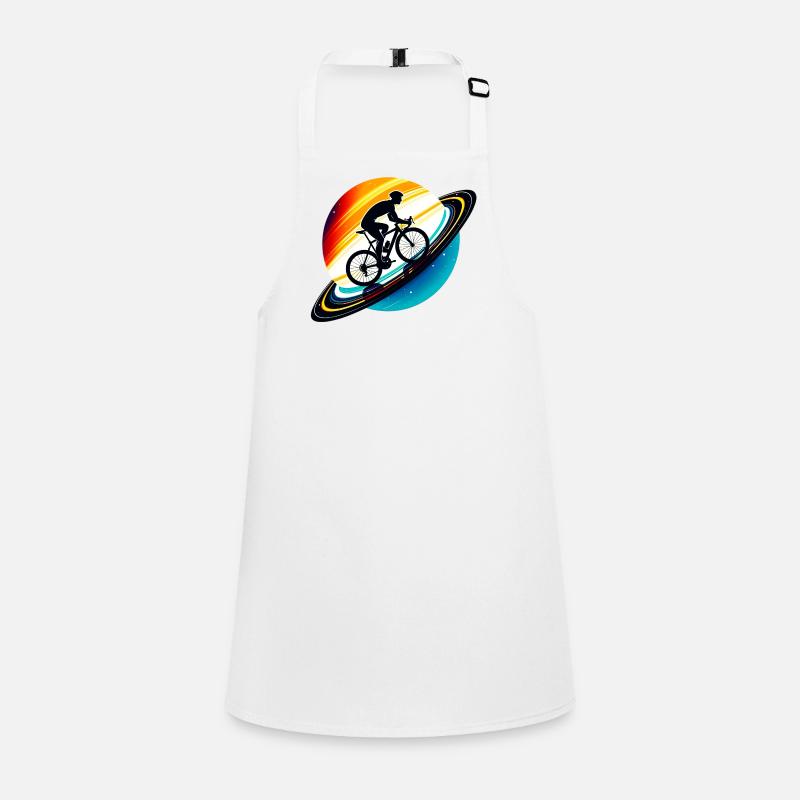 Cyclist on Saturn Children's Apron