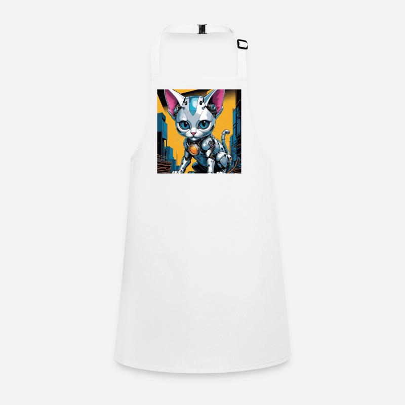 Robo Kitten Children's Apron