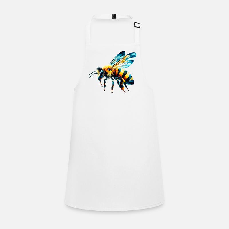 Polygonal Bee Children's Apron