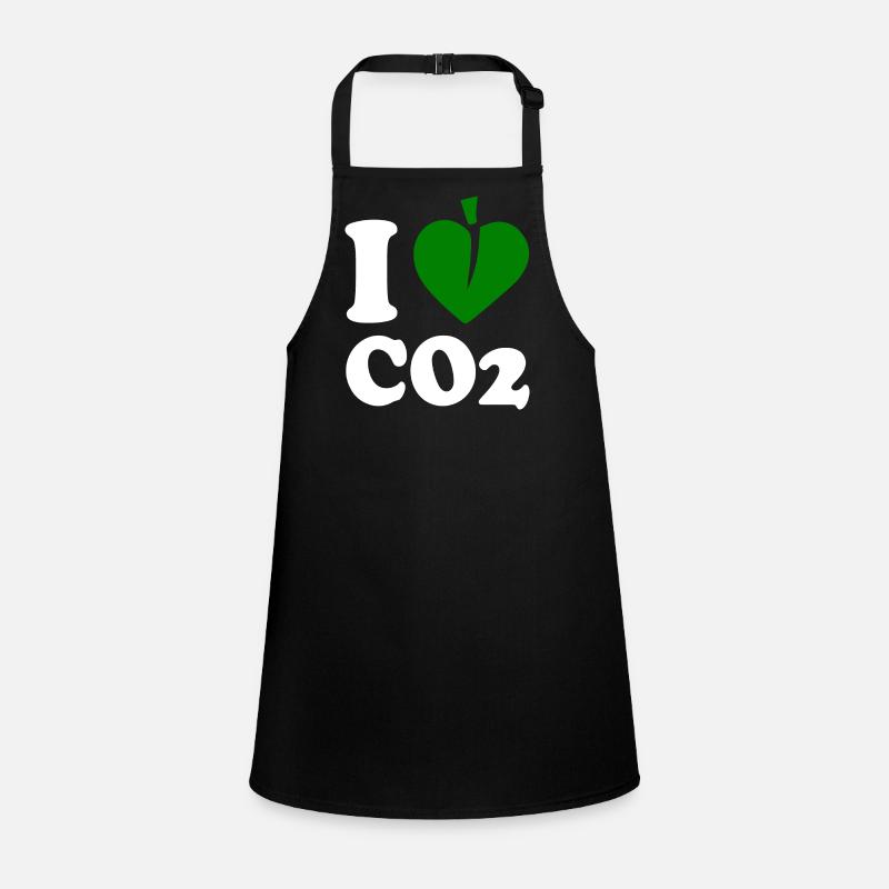 I love co2 Schürze für Kinder