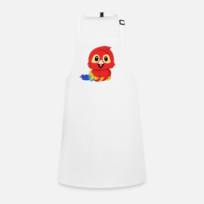 Parrot Red Macaw Children's Apron