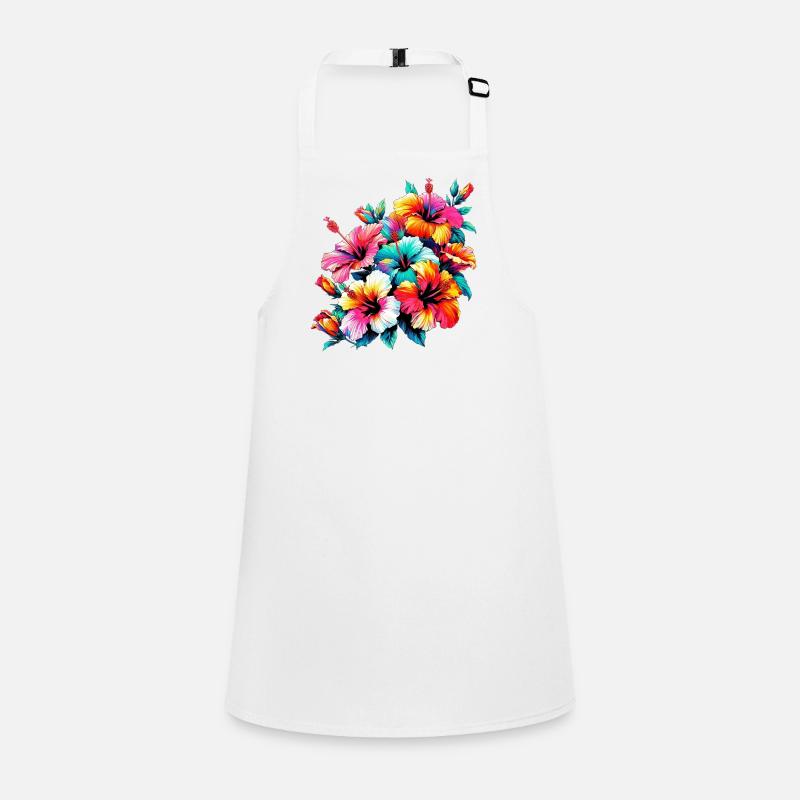 Fleurs d’hibiscus Tablier Enfant