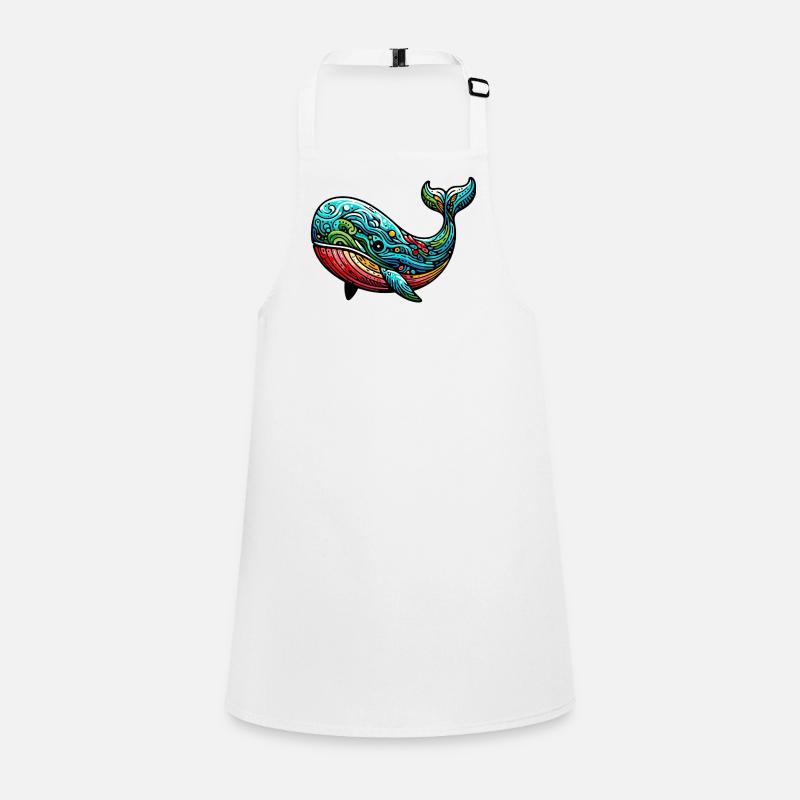 Whale Children's Apron