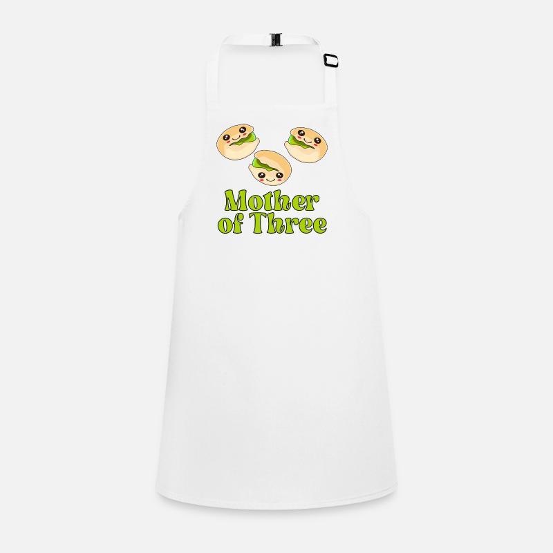 MUTTER VON DREI KINDERN - PISTACHIO KIDS Schürze für Kinder