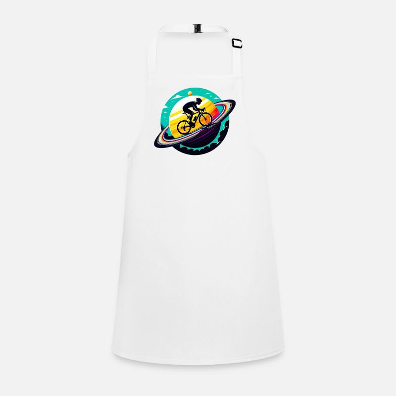 Cyclist on Saturn Children's Apron