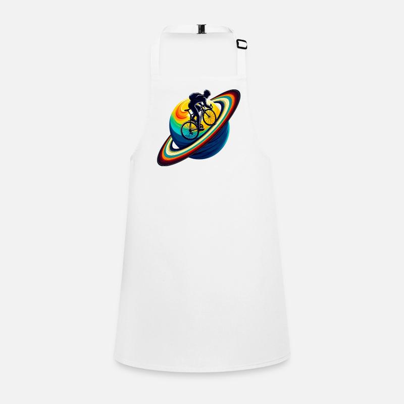 Cyclist on Saturn Children's Apron