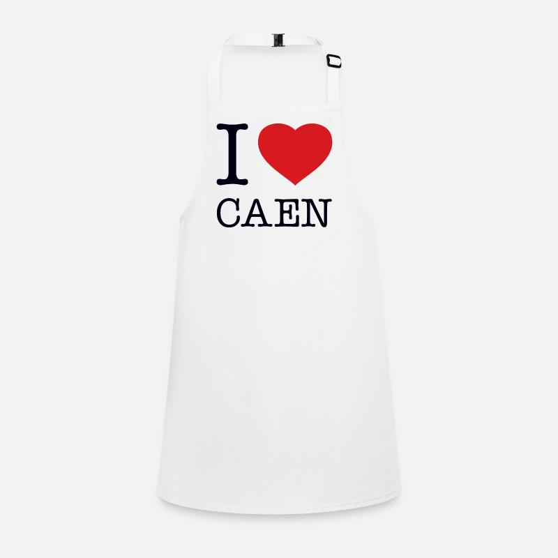 I LOVE CAEN Schürze für Kinder