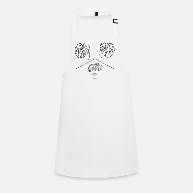 Conception Monstera Tablier Enfant