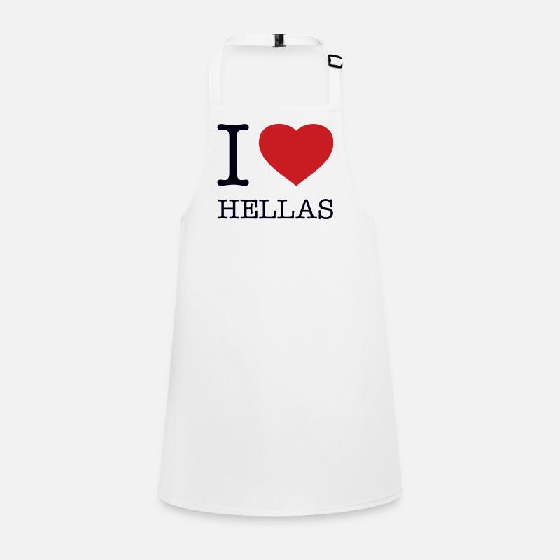 I LOVE HELLAS Children's Apron