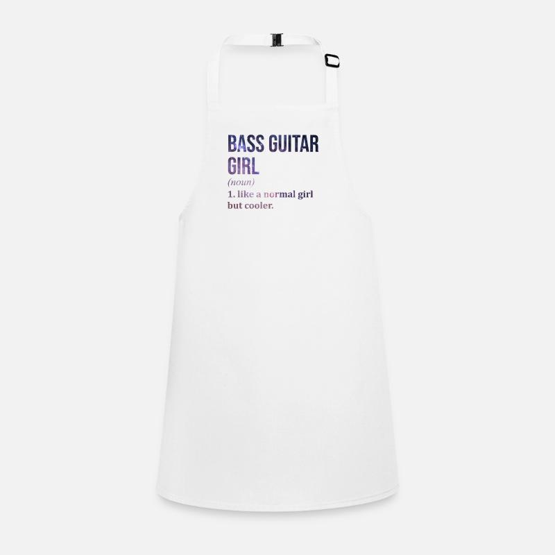 Bass Guitar Children's Apron