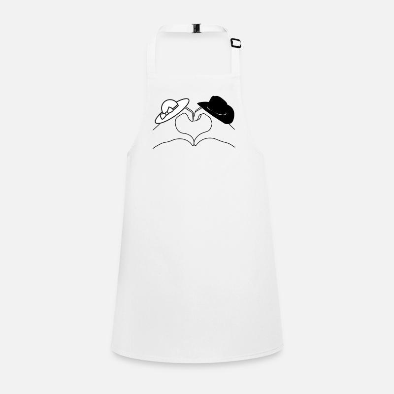 Chapeau Soleil Nœud Minimaliste Tablier Enfant