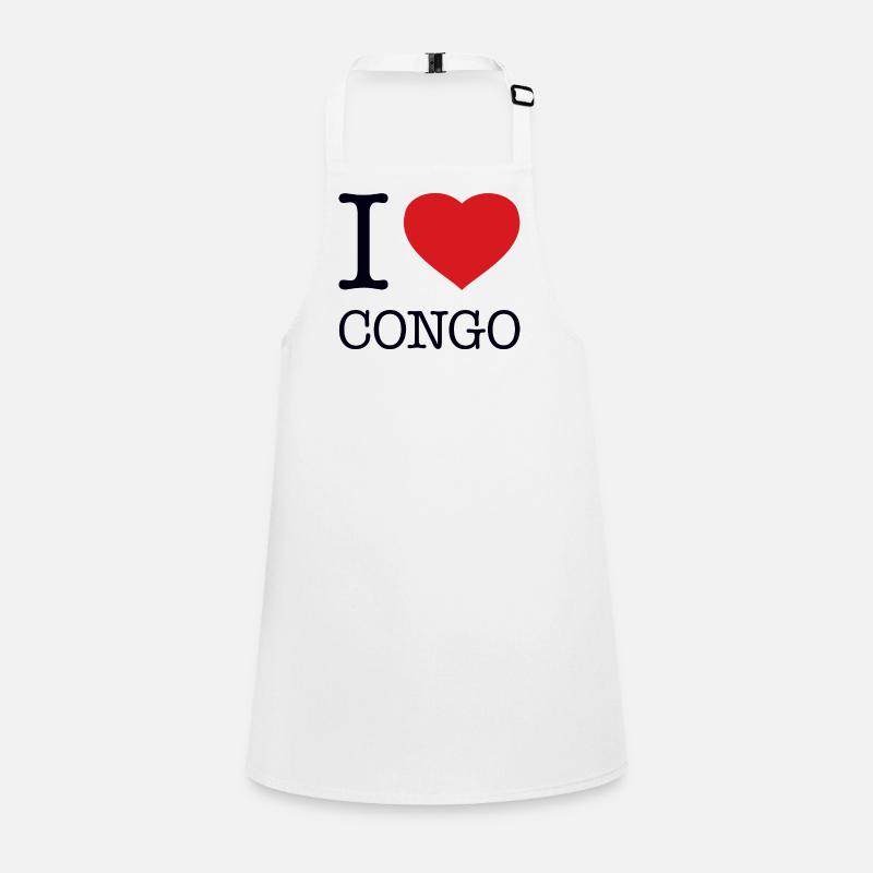 I LOVE CONGO Children's Apron