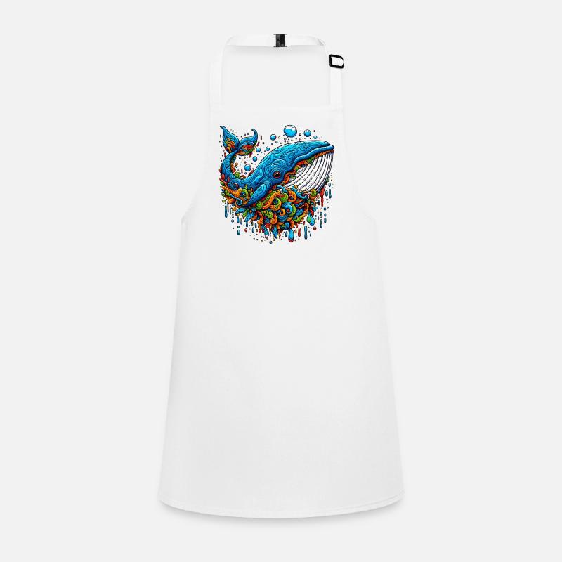 Whale Children's Apron