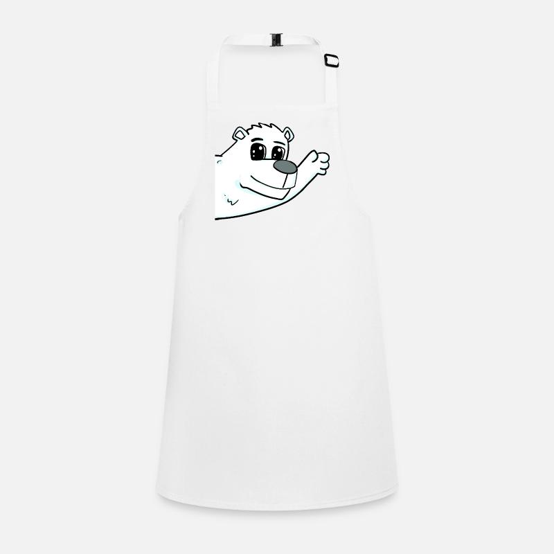 Polar Bear Greeting Children's Apron