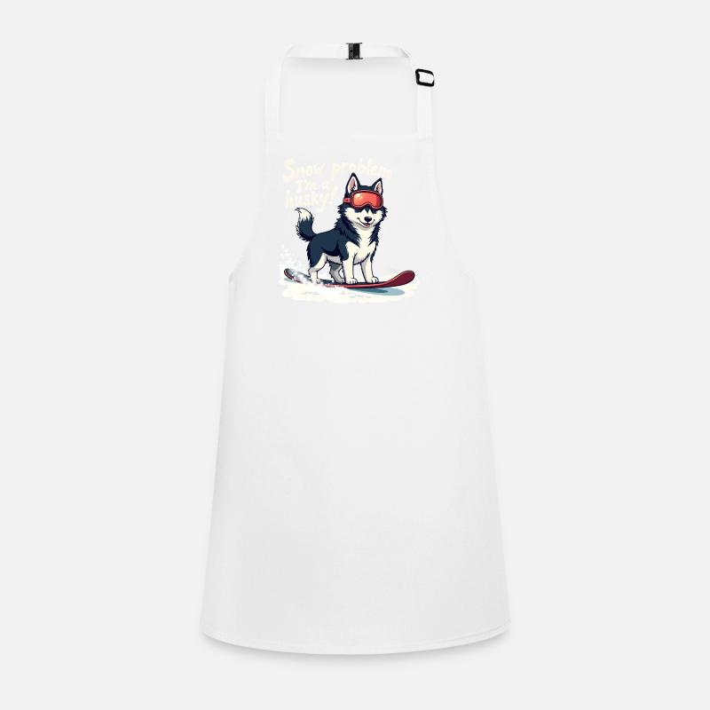 No problem, I'm a husky! Children's Apron