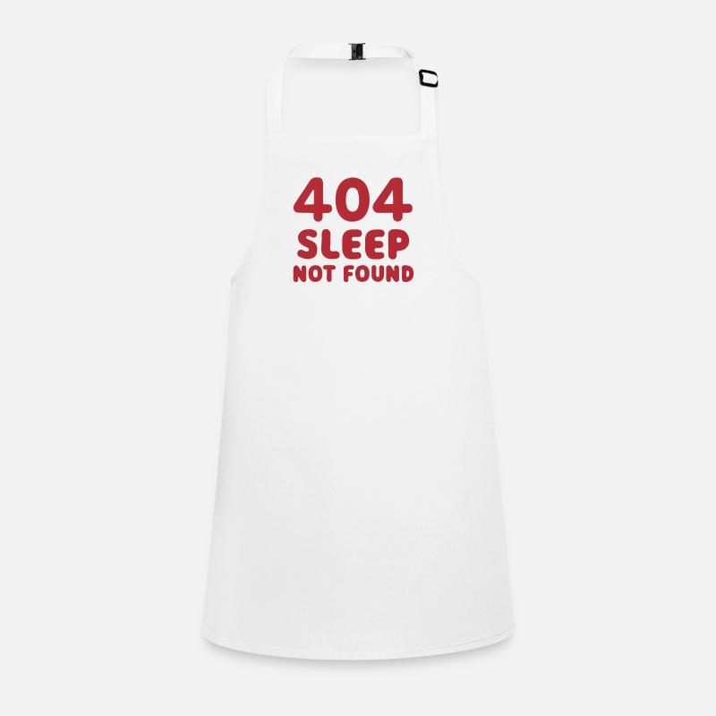 404: Sleep Not Found Schürze für Kinder