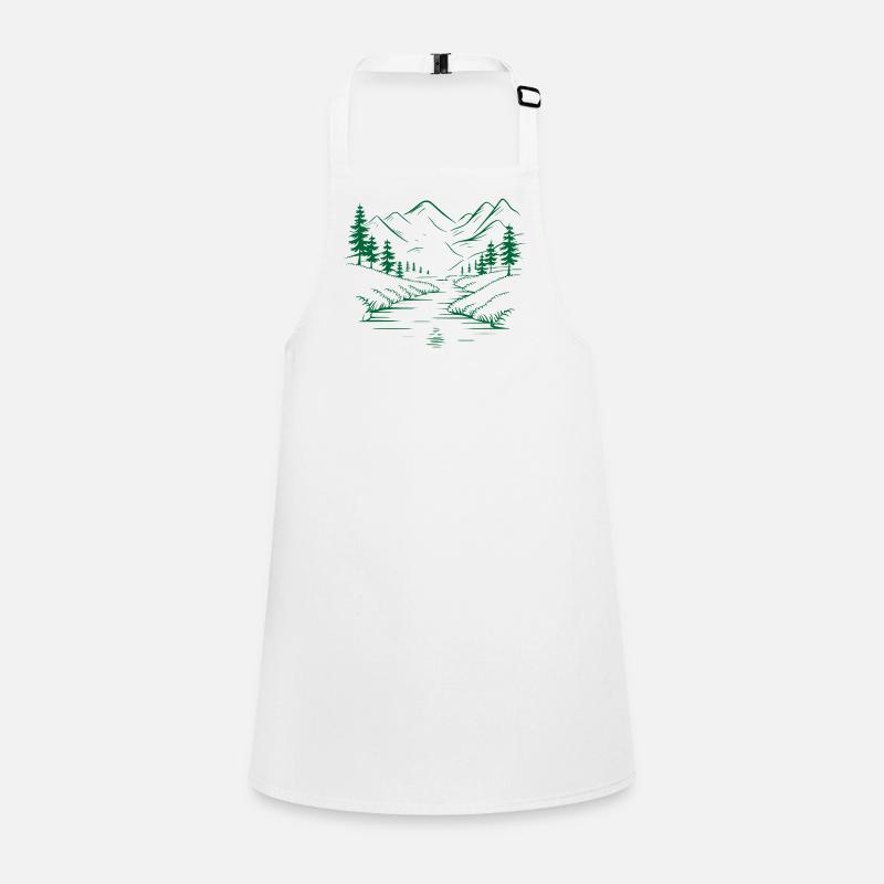 Mountains Children's Apron