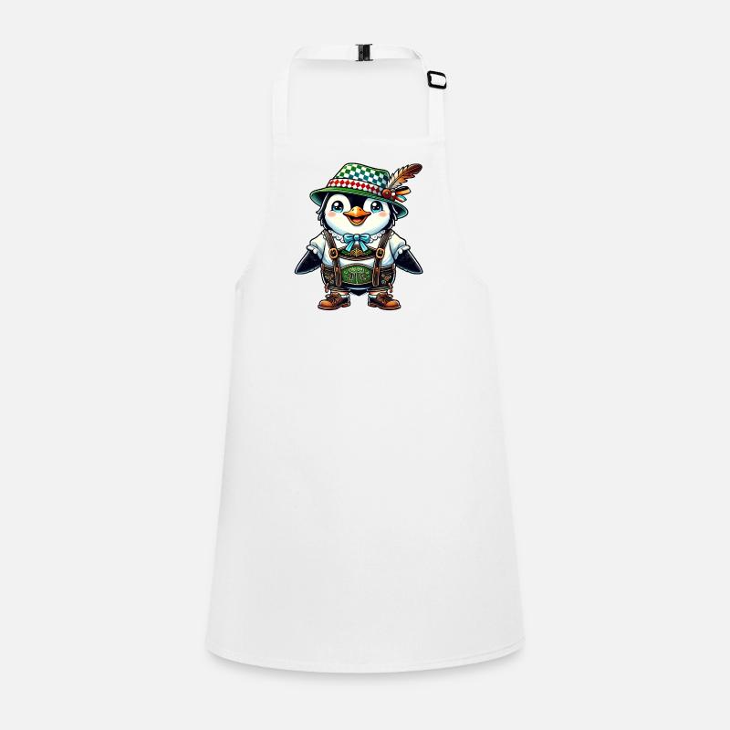 Bavarian Penguin Children's Apron