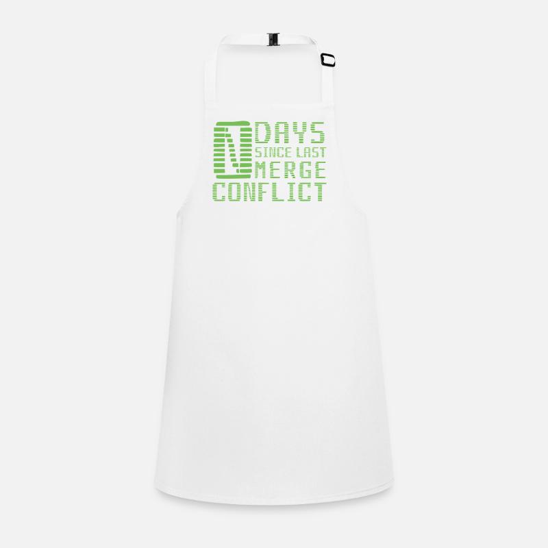 Merge Conflict Software Developer Entwickler Geek Children's Apron