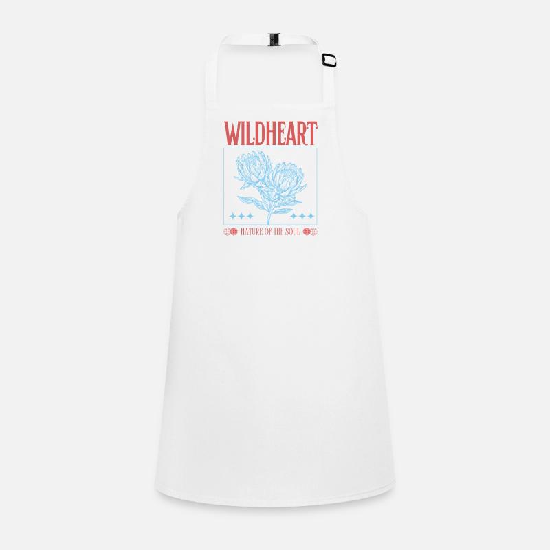 Wildheart – Déclaration florale inspirée de la nature Tablier Enfant