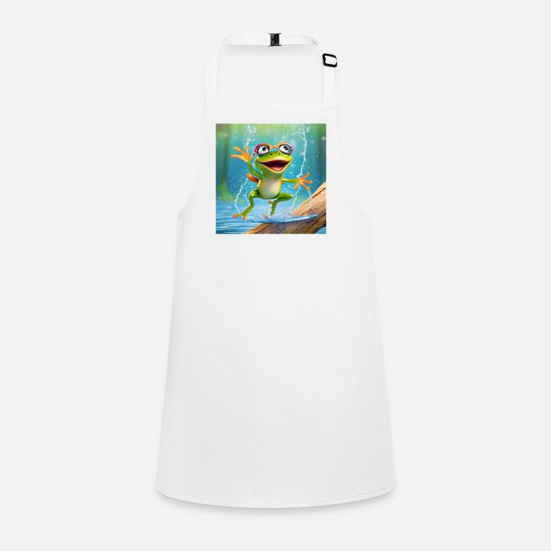 frog, amphibian, tree frog Children's Apron