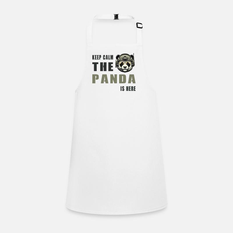 Tactical Panda – Keep Calm Children's Apron