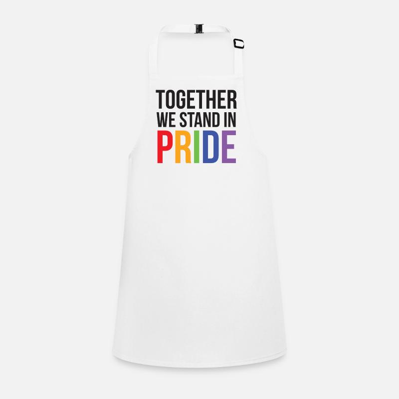 LGBTQ Pride Month - Together We Stand in Pride Children's Apron