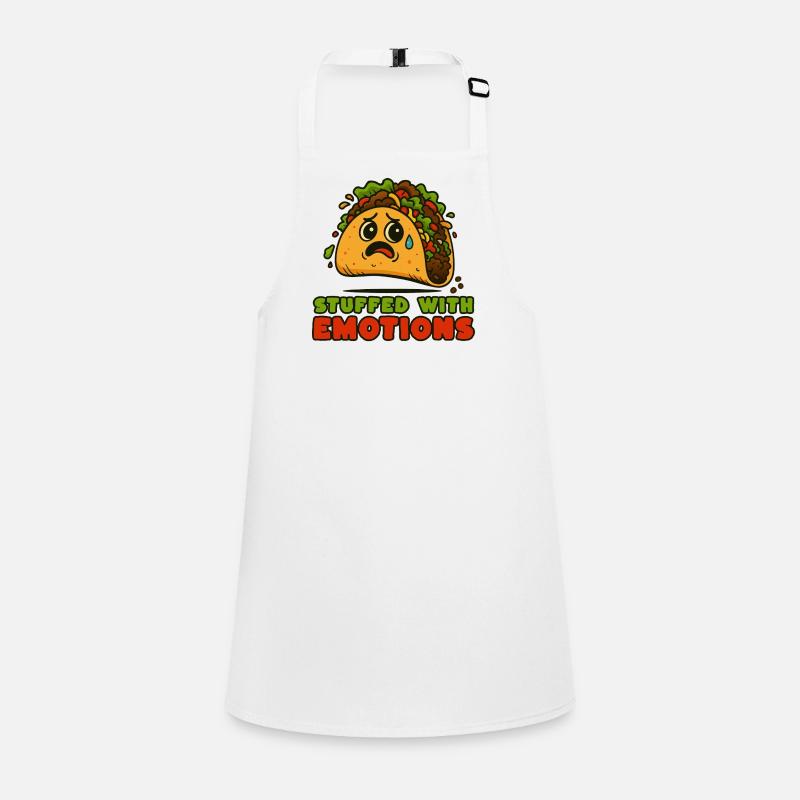 Tacos filled with emotion Children's Apron