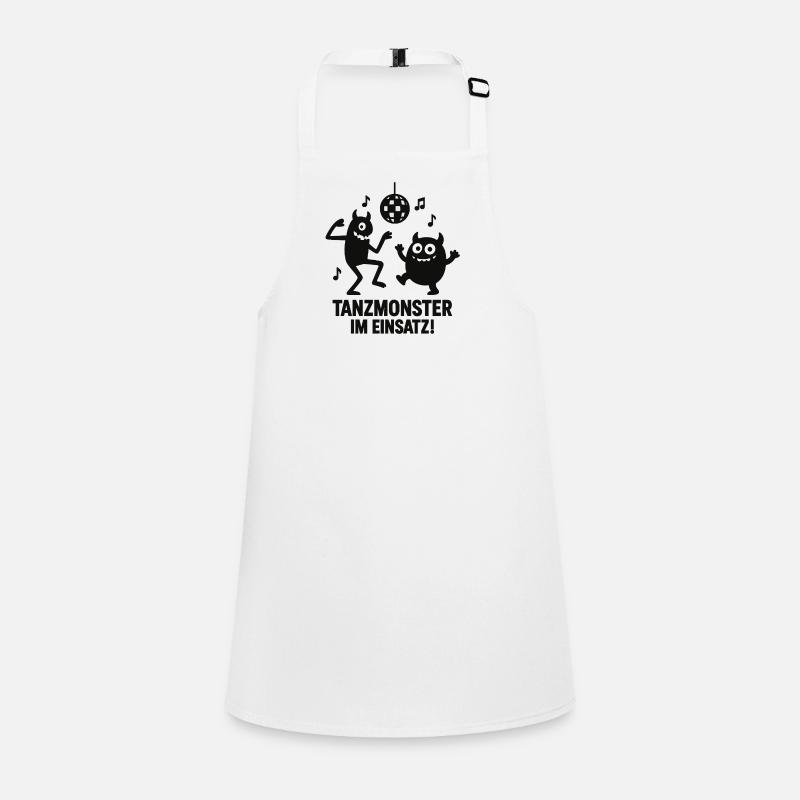 Dance Monster Insert Disco Children's Apron