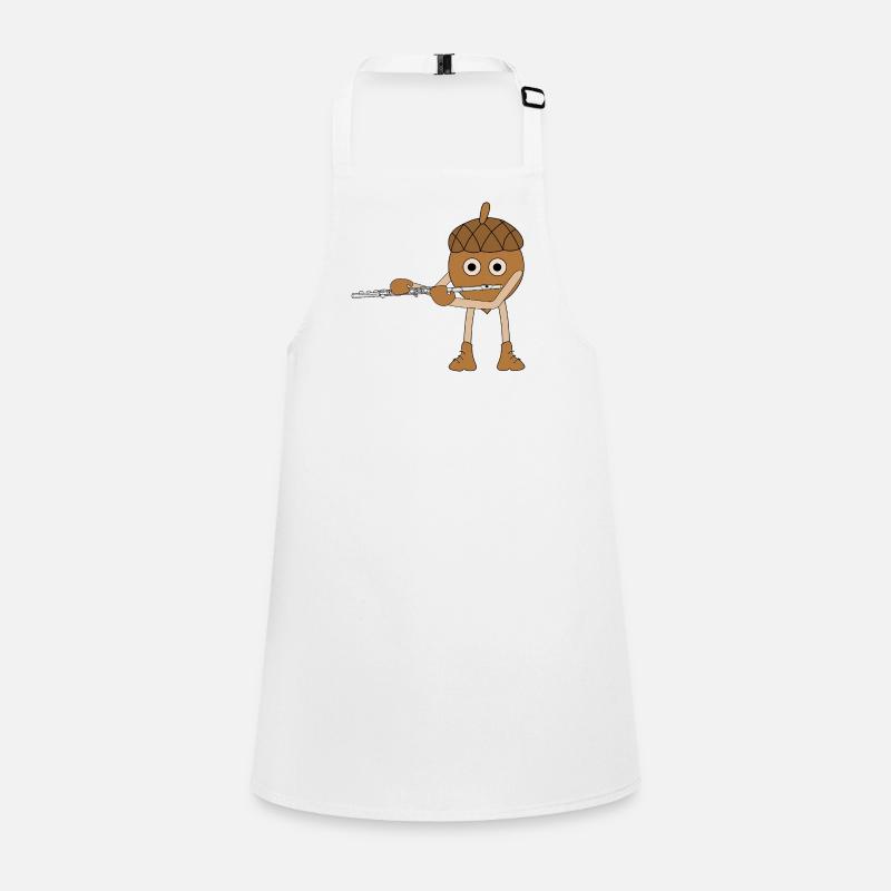 Flute Nut Children's Apron