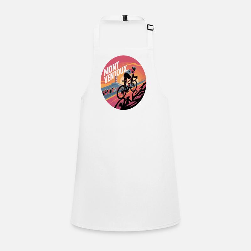 Cycling at Mont Ventoux at sunset Children's Apron