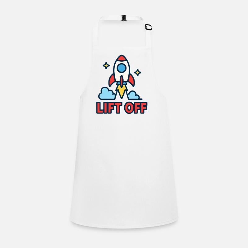 Ascension Galactique - Rocket Design Tablier Enfant