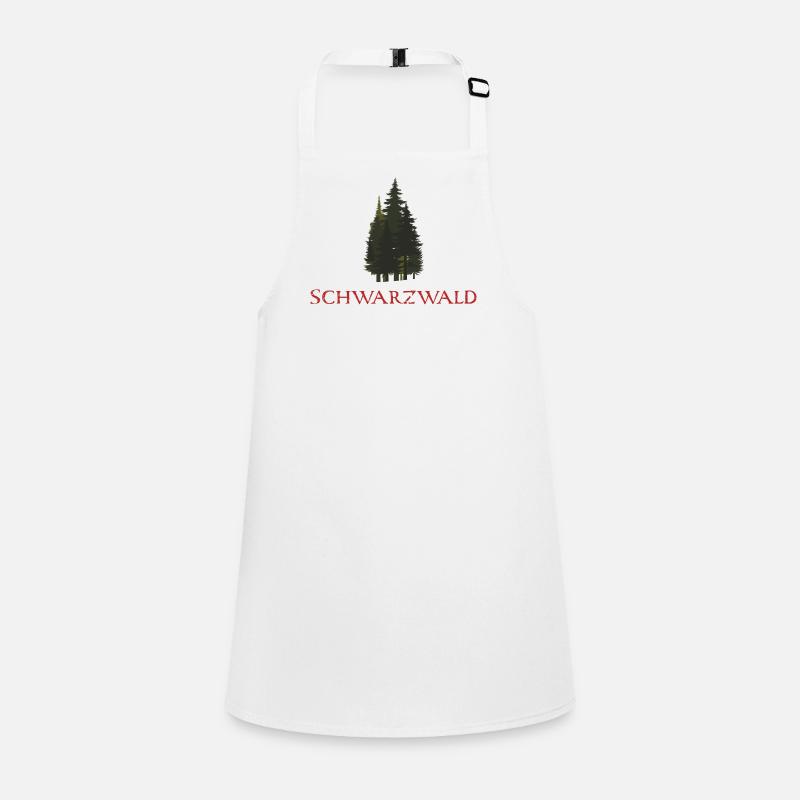 Forest Assembly Nature Design Black Forest Children's Apron