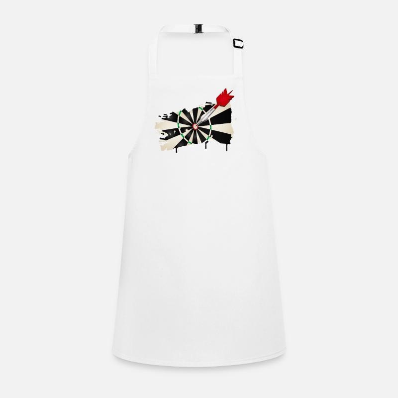 Graffiti style dartboard with hit Children's Apron