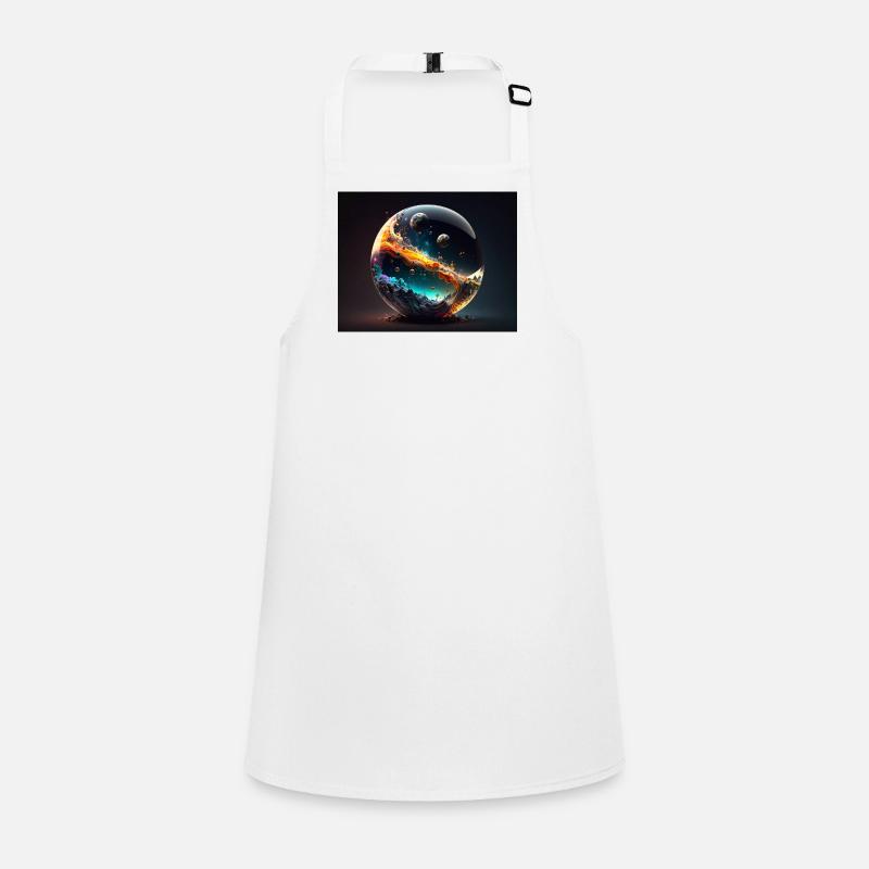Galactic Universe Globe Children's Apron