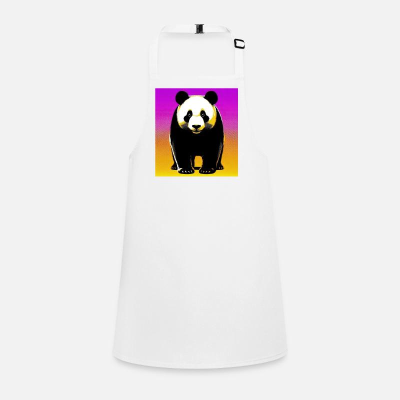 Panda Schürze für Kinder