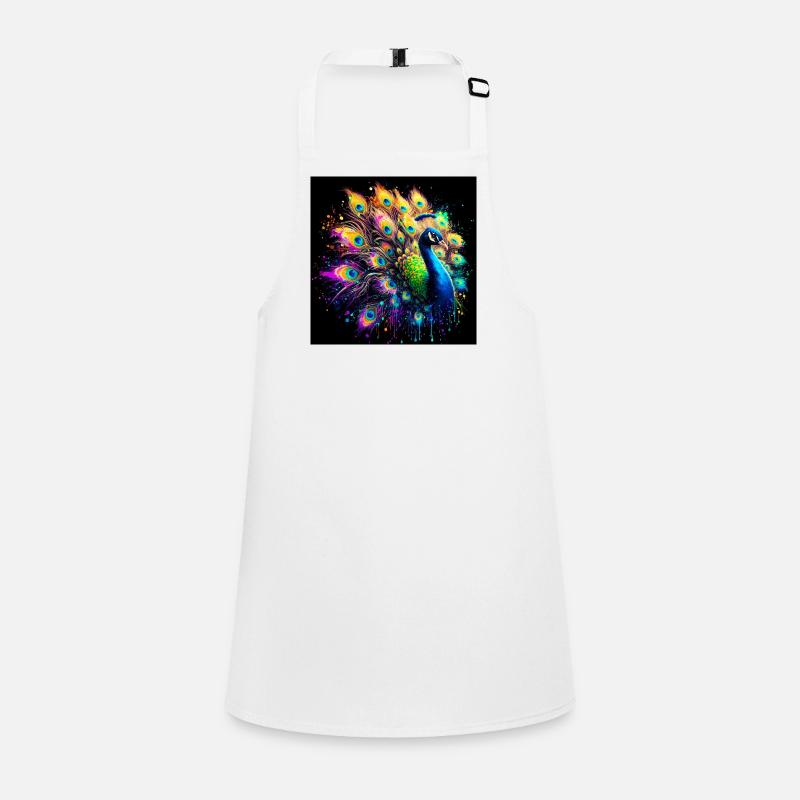 peacock Children's Apron