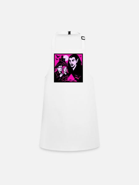 Comtesse vampire - Tablier Enfant - blanc - Devant